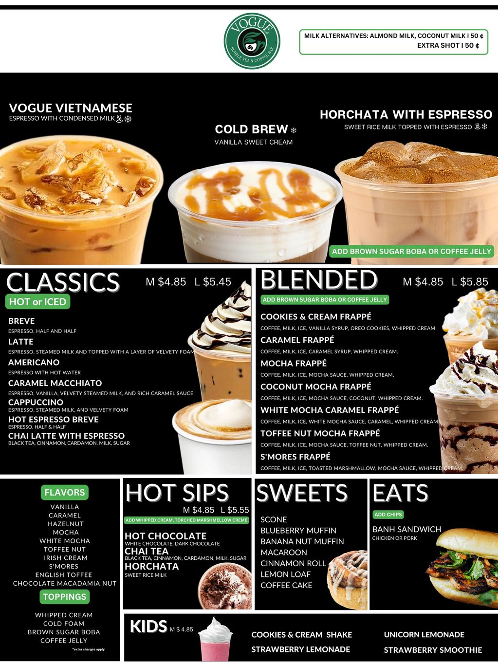 Vogue Bubble Tea & Coffee Bar